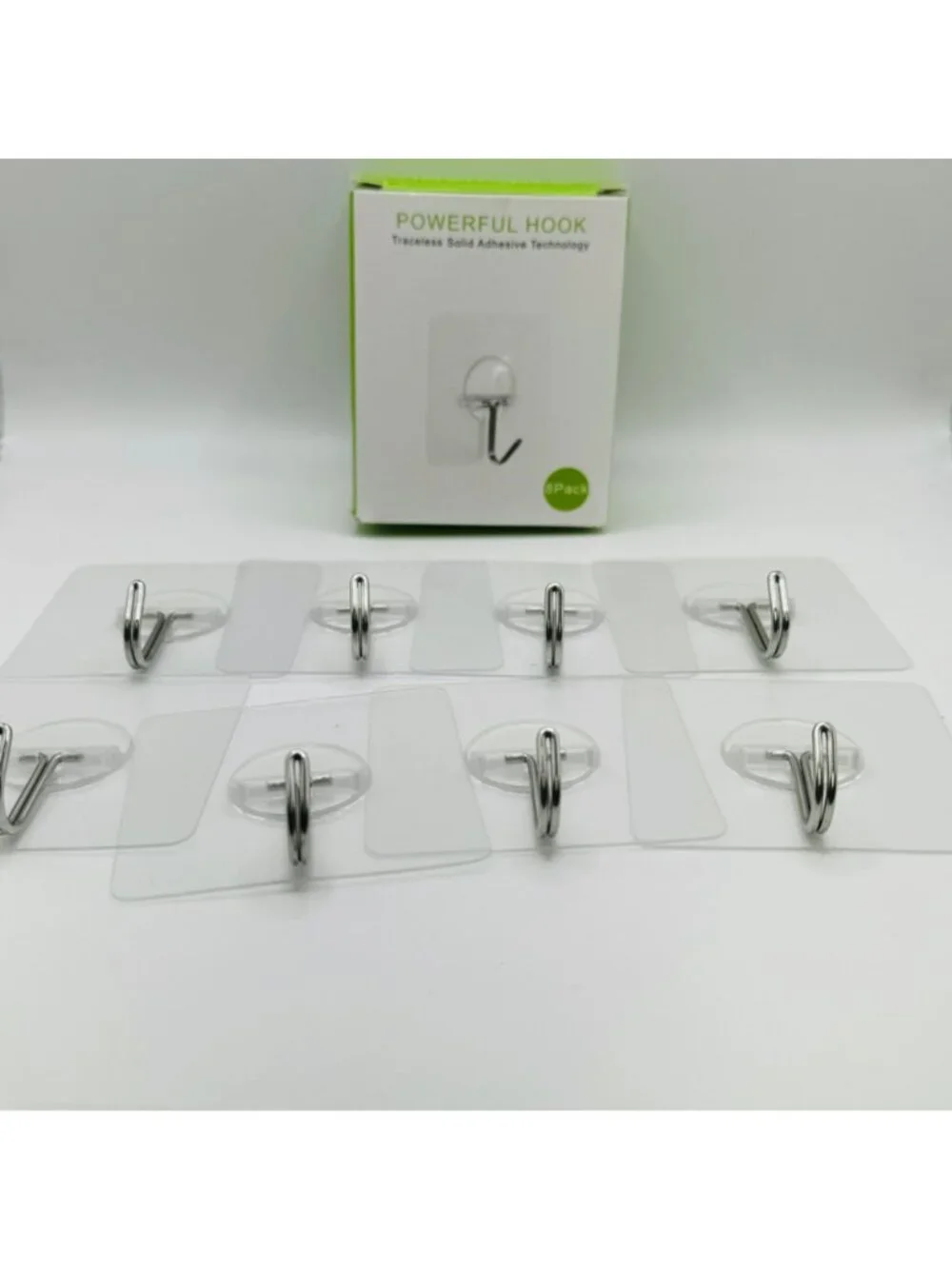 8 Pack Wall Hooks Heavy Duty Stainless Steel